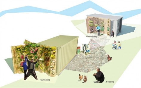 ASLA 2011 Student Honor Award : Portable Herb Handbook - Therapeutic Estates of Container