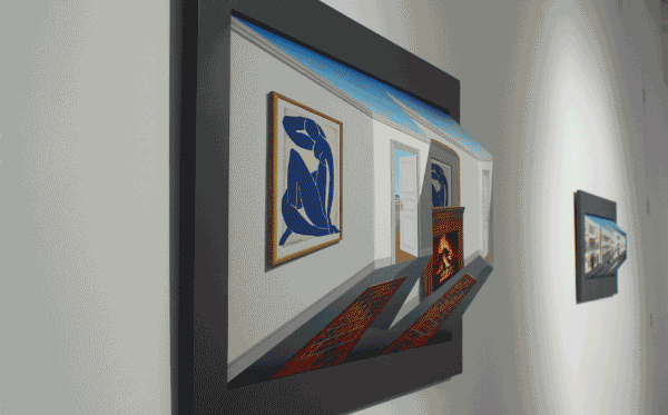 his first exhibition was in 1961 and his first reverspective