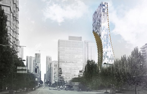 隈研吾在温哥华推出北美第一座大型居住建筑，加拿大