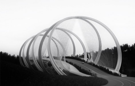 五环廊桥，北京 / penda