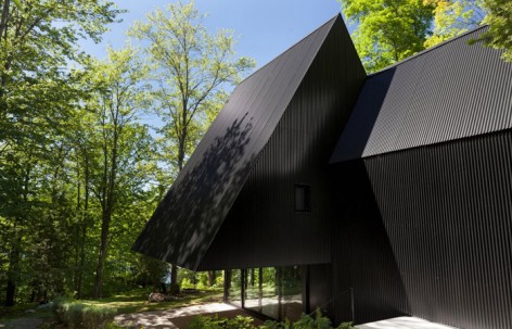 森林小屋，魁北克 / Jean Verville