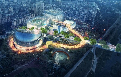深圳西丽文体中心综合体 / MVRDV+筑博设计