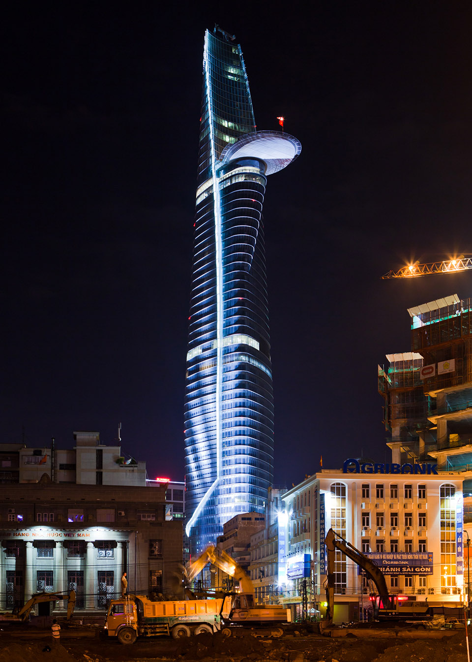 The BITEXCO Financial Tower Vietnam by AREP 谷德设计网