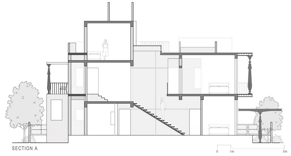 Corbel House by Kamat Rozario Architecture 谷德设计网