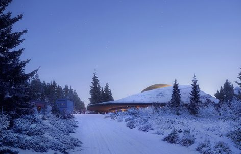 Solobservatoriet天文馆和游客中心，挪威 / Snøhetta