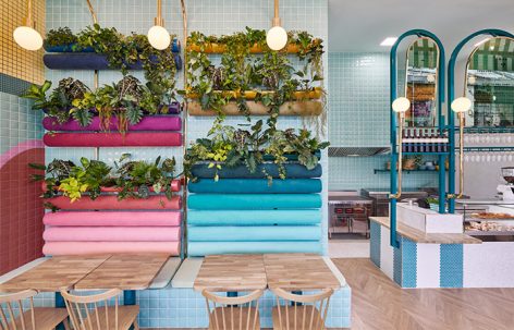 Piada面包店，法国里昂 / Masquespacio