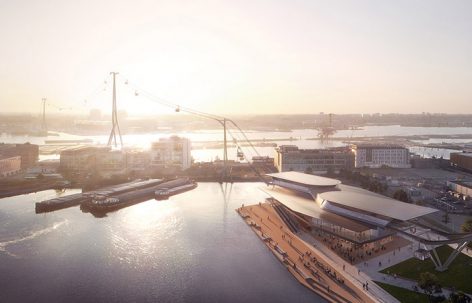 ‘IJbaan ‘Cable Car, Amsterdam by UNStudio