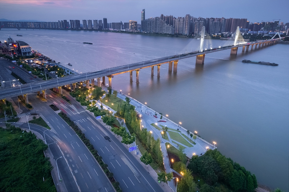 湘江西岸商业旅游景观带,长沙 怡境国际设计