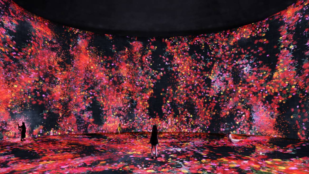 Teamlab Holds The Immense Inaugural Exhibition At Tank Shanghai