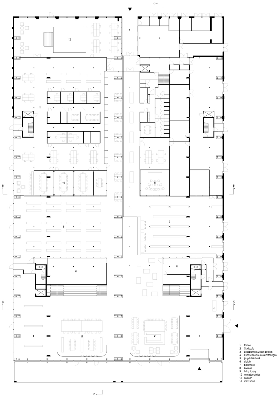 lochal图书馆建筑设计荷兰civicarchitects