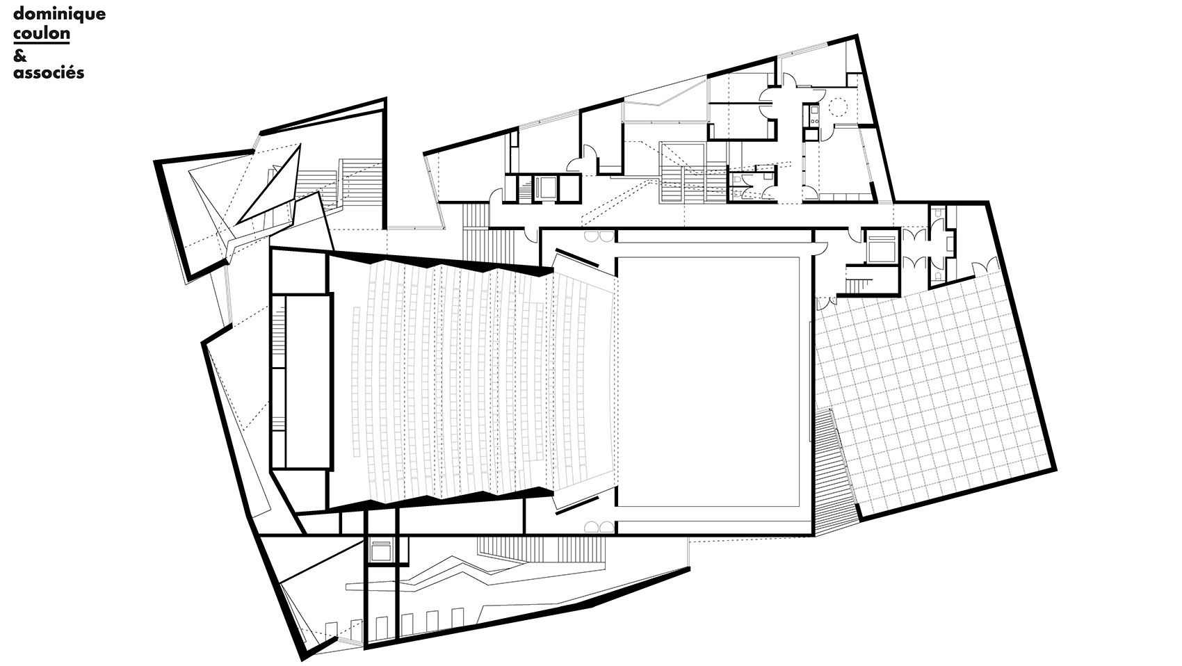 蒙特勒伊剧院,巴黎 / dominique coulon & associés