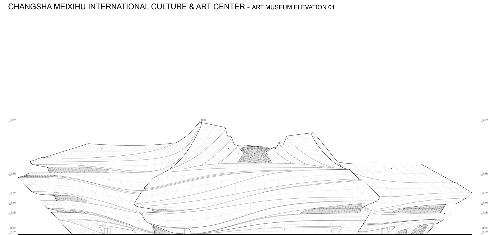 长沙梅溪湖国际文化艺术中心 / zaha hadid architects