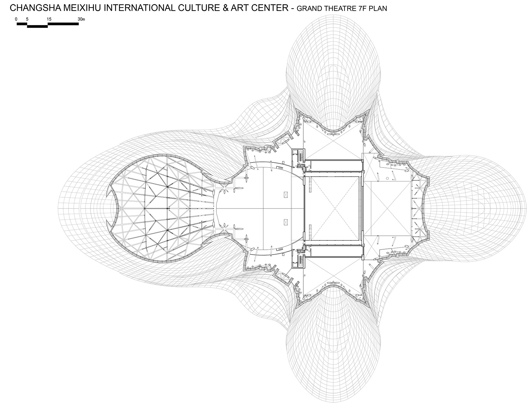 长沙梅溪湖国际文化艺术中心 / zaha hadid architects