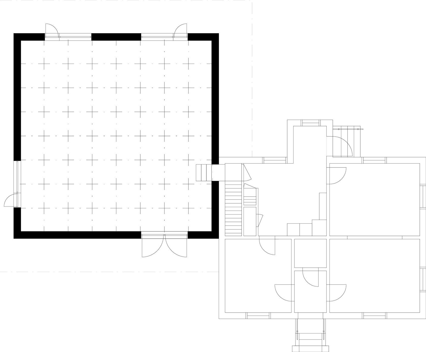 House For Two Artists By F Rstberg Ling