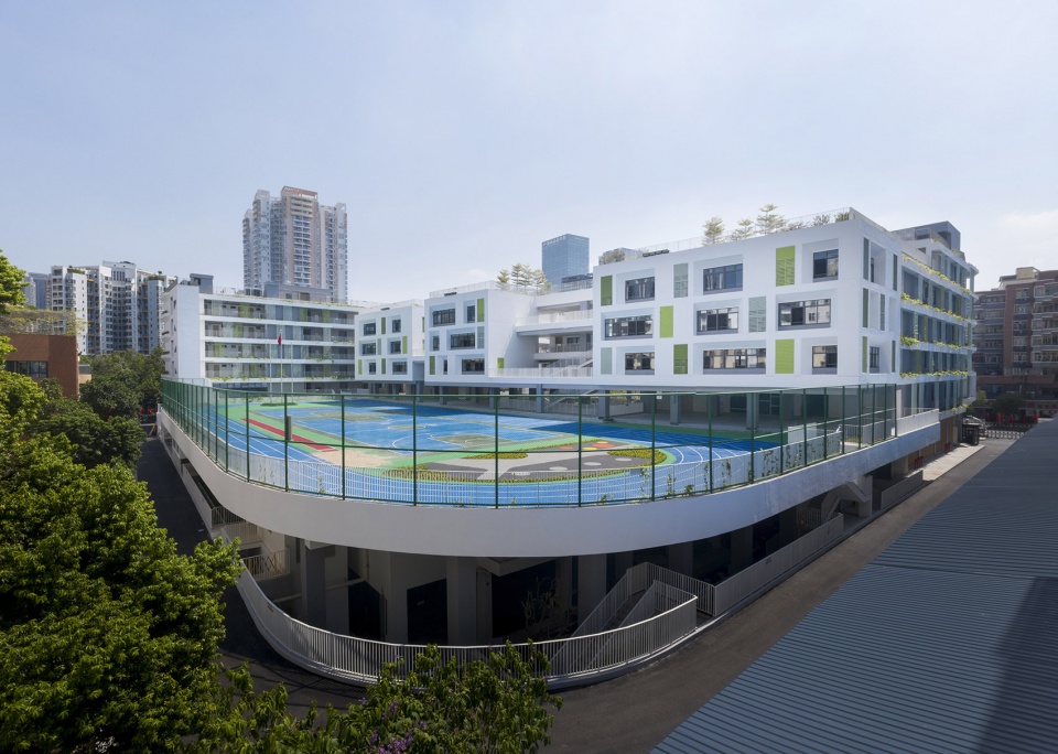 曡园–深圳市福田区新洲小学东意建筑