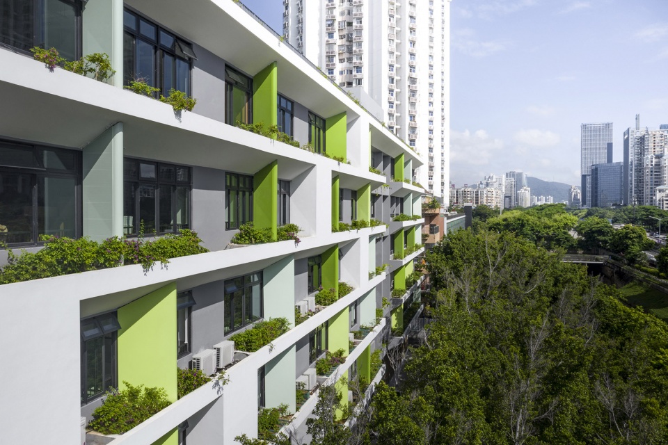 曡园–深圳市福田区新洲小学东意建筑