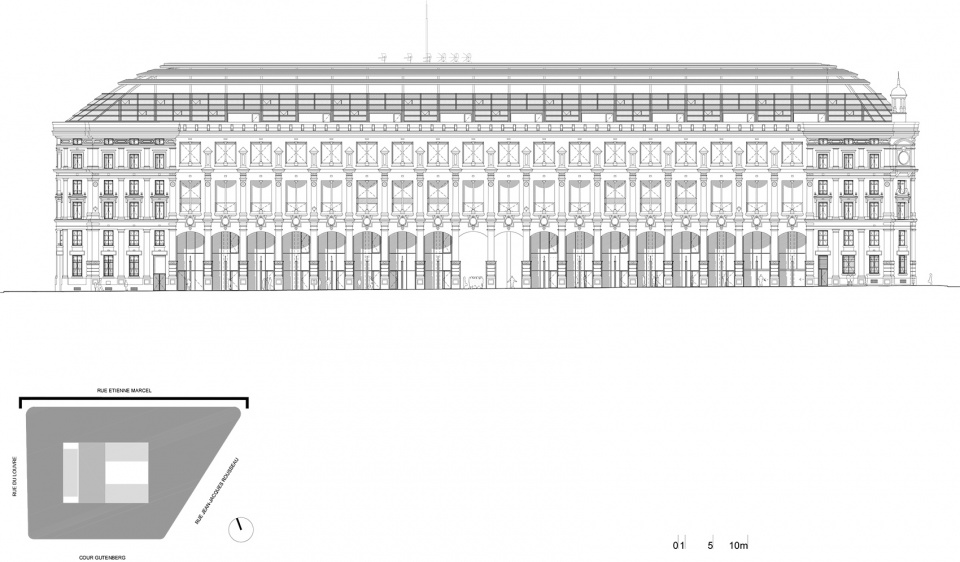 卢浮宫邮政局改造,巴黎 / dominique perrault architect