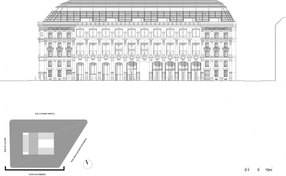 卢浮宫邮政局改造,巴黎 / dominique perrault architect