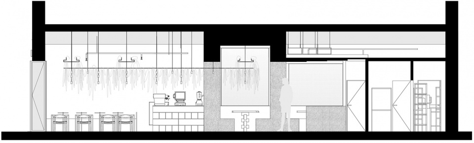 ▼餐厅剖面图2,section 208mapname of project map creates