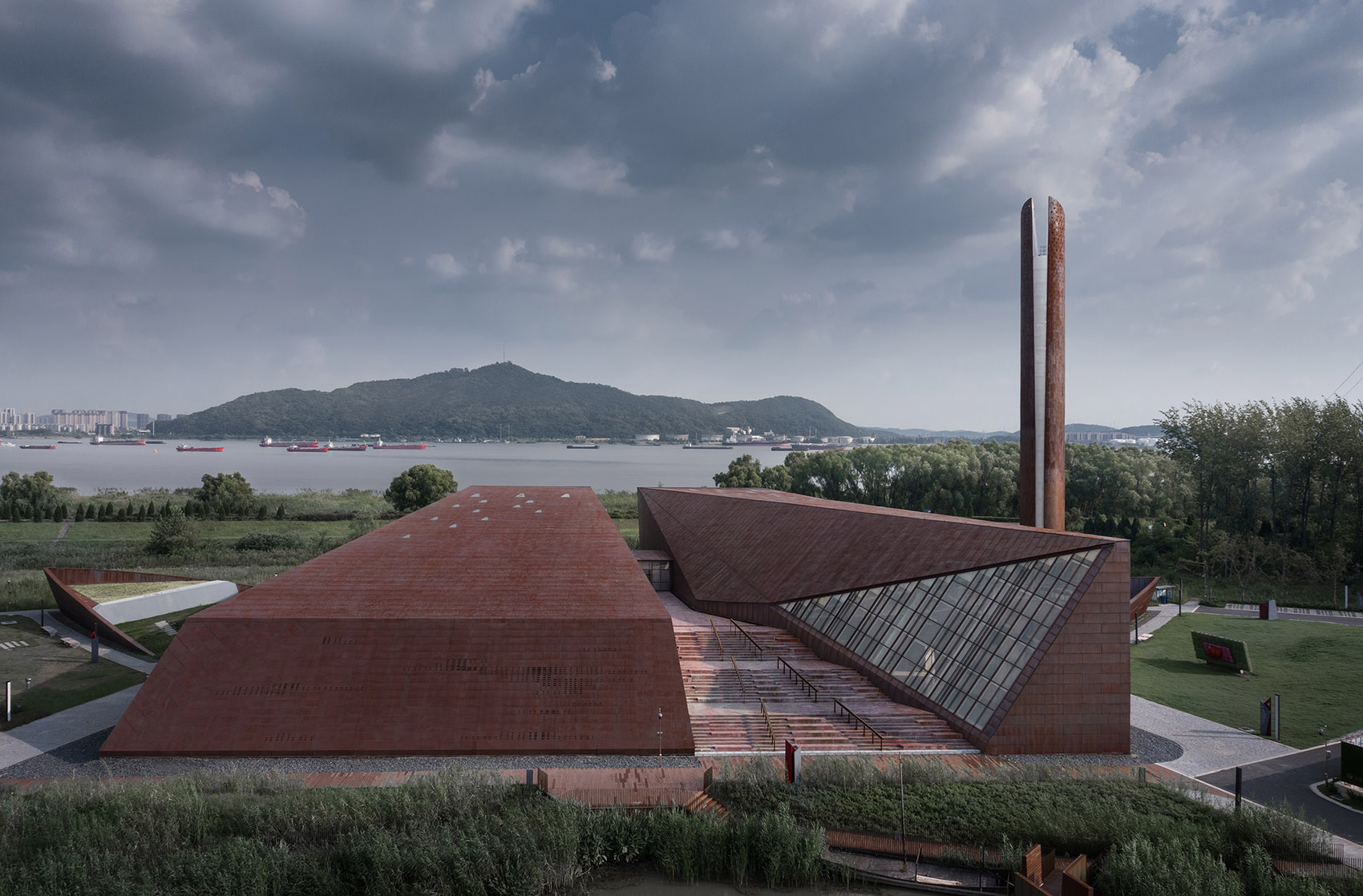 Yangtze River Crossing Campaign Memorial Park By Atelier Zhou Ling