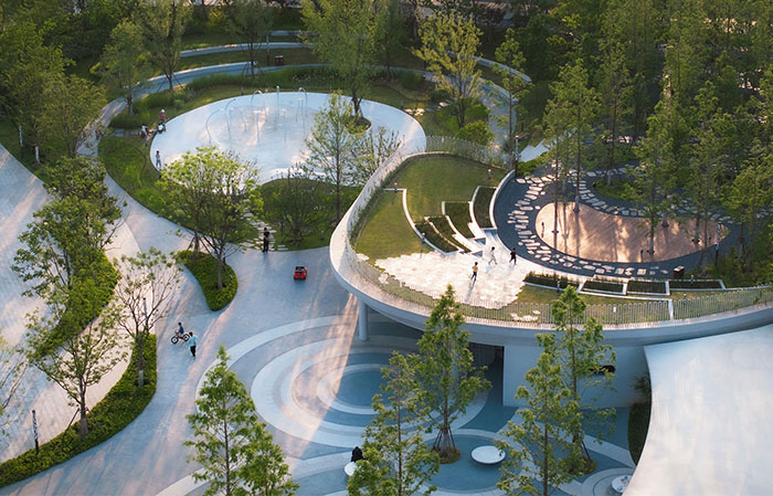 Sino Singapore Nanjing Eco High Tech Island Pocket Park Plan 谷德设计网