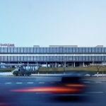 Beici Center-A Headquarters Suspended Above the Park by NIT Architects+ Design of Century Architecture Co.,Ltd.