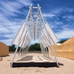 “Island Creature” installation by Beats Architects