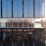 Beici Center-A Headquarters Suspended Above the Park by NIT Architects+ Design of Century Architecture Co.,Ltd.