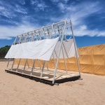 “Island Creature” installation by Beats Architects