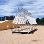 “Island Creature” installation by Beats Architects