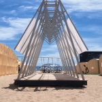 “Island Creature” installation by Beats Architects