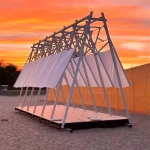“Island Creature” installation by Beats Architects