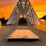 “Island Creature” installation by Beats Architects