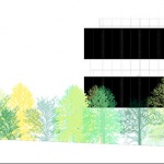 Beici Center-A Headquarters Suspended Above the Park by NIT Architects+ Design of Century Architecture Co.,Ltd.