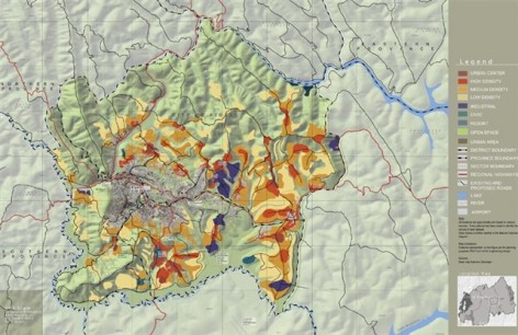 2010ASLA景观专业奖{3}规划分析杰出奖：基加利概念性总体规划