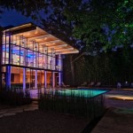 2010ASLA景观专业奖{27}住宅设计荣誉奖：The Pool House / Hocker Design Group