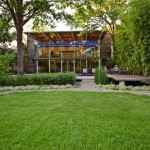 2010ASLA景观专业奖{27}住宅设计荣誉奖：The Pool House / Hocker Design Group