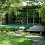 2010ASLA景观专业奖{27}住宅设计荣誉奖：The Pool House / Hocker Design Group