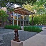 2010ASLA景观专业奖{27}住宅设计荣誉奖：The Pool House / Hocker Design Group