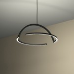 "二维"LED吊灯 / DING3000 STUDIO