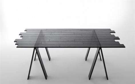透明桌 / Nendo