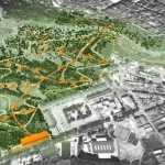 多功能中心与自然生态环境发展景观设计 / Bordallo y Carrasco Arquitectos