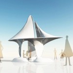极小曲面之亭，日本 / Digital Fab Lab Obuchi Lab