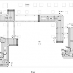 “过山车” - 黄庄职业高中文化广场回廊 / Interval Architects