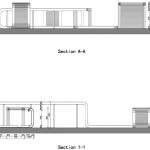 “过山车” - 黄庄职业高中文化广场回廊 / Interval Architects