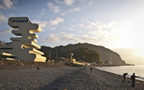 Sarpi海关检查站，格鲁吉亚 / J. Mayer H. Architects