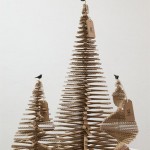 纸板圣诞树 / Giles Miller