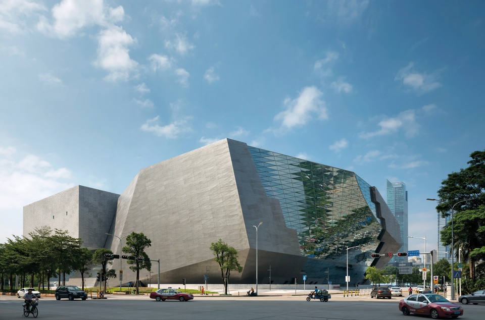 Museum of Contemporary Art Planning Exhibition Shenzhen China by COOP HIMMELBLAU
