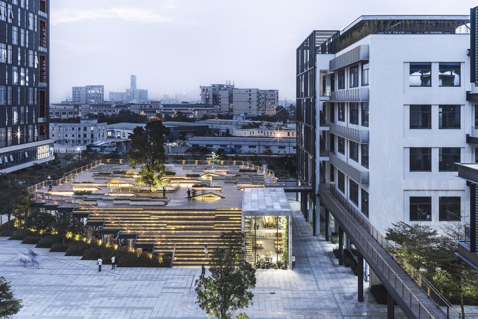 the planting terrace and the experience pavilion china by mozhao architects