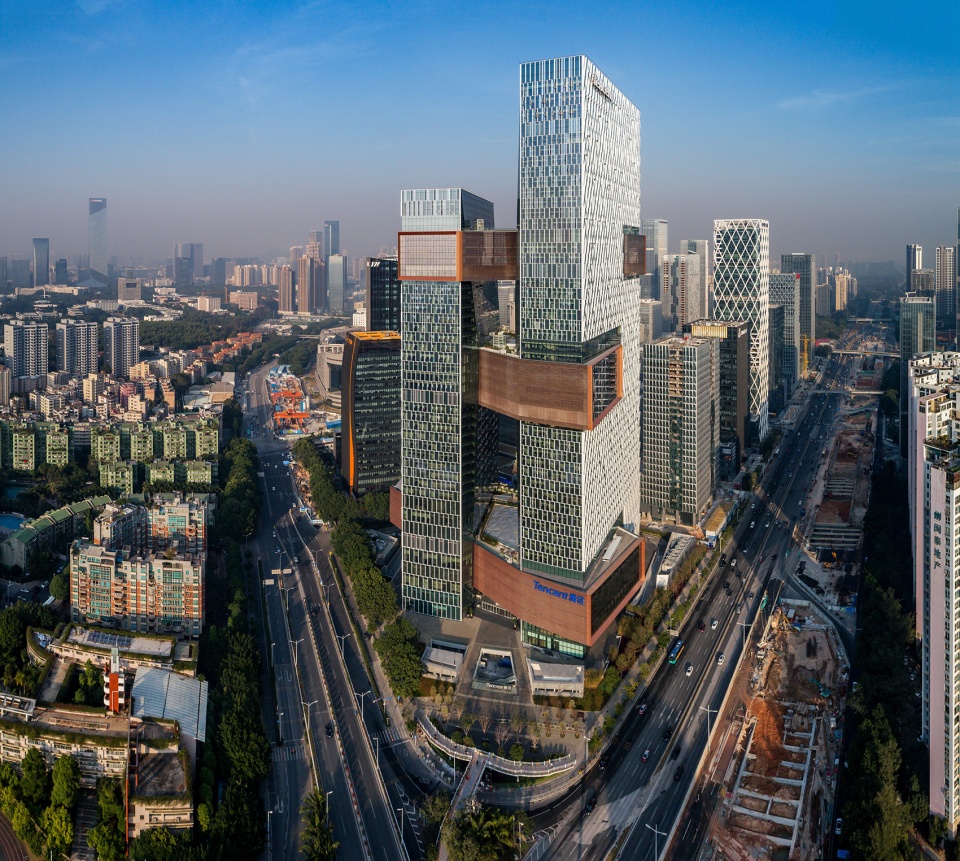 Tencent Corporate Headquarters China by NBBJ